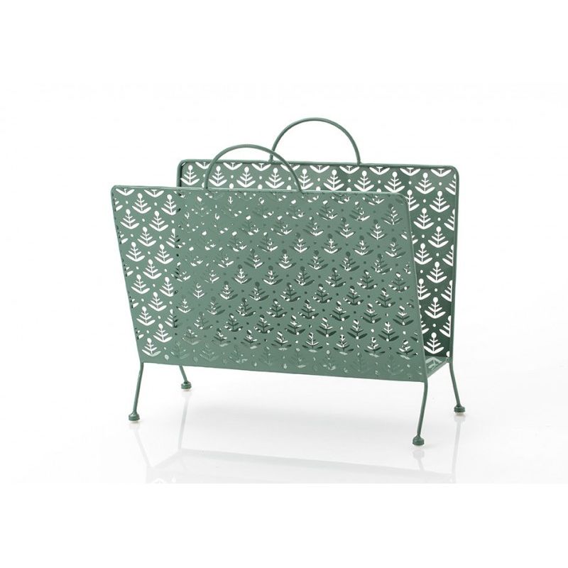 Amadeus - Porte-revues Vert En Métal