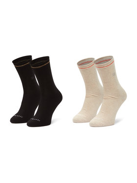 Bugatti Set De 2 Perechi De șosete Lungi Unisex 6974 Negru