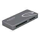 DeLOCK 91754 Card Reader USB 3.2 Gen 1 (3.1 Gen 1) Type-C Grey thumbnail