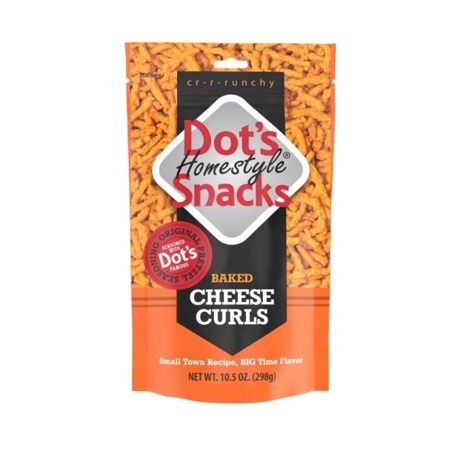 Dot's Homestyle Pretzels Curl Pretzel, Cheese Flavor, 3.5 Oz