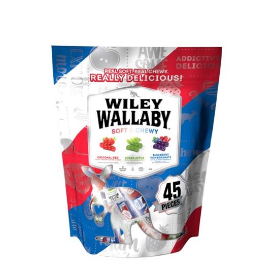 Wiley Wallaby Australian Style Classic Red  Green Apple  Blueberry Pomegranate Licorice 15 Oz