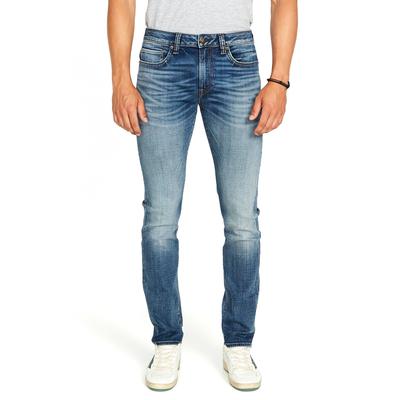 Buffalo Jeans Men's Slim Ash Jeans in Authentic and Sanded Blue - Size: 33