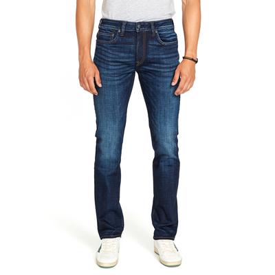 Buffalo Jeans Men's Straight Six Jeans in Authentic and Sanded Blue - Size: 33