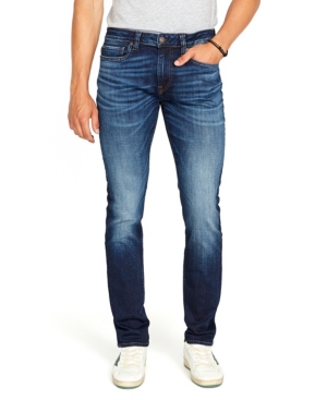 Buffalo Jeans Men's Slim Ash Jeans in Mid Blue - Size: 33