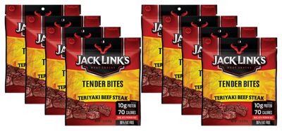 Jack Link's Teriyaki Beef Jerky - 2.85 Oz. - 8 Pack