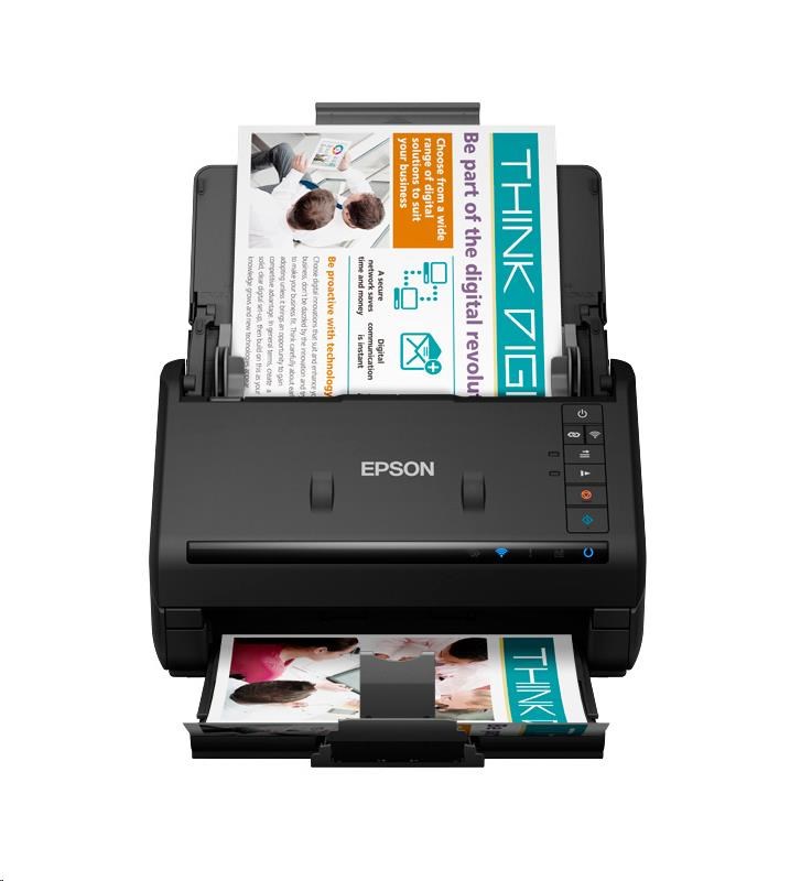 Epson WorkForce ES-500WII Sheet-fed Scanner 600 X 600 DPI A4 Black thumbnail