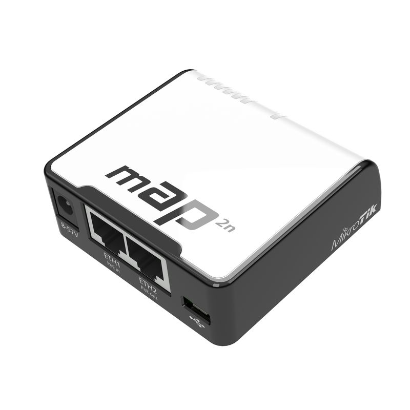Mikrotik RouterBoard MAP RBmAP2nD Micro Access Point Wireless Dual-Chain thumbnail