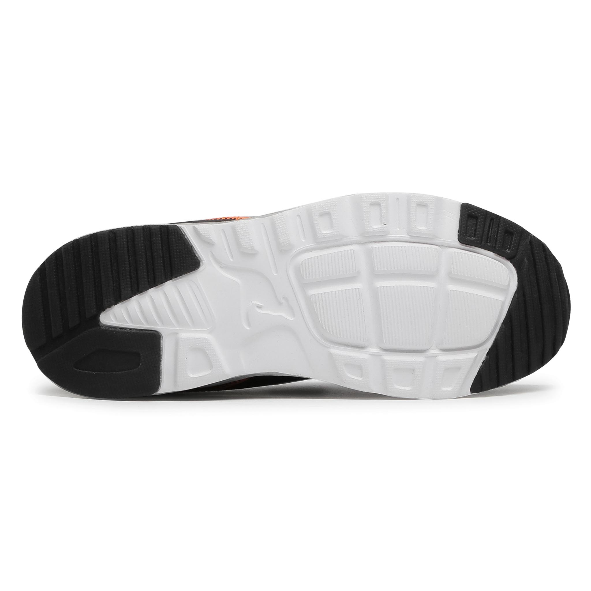 Sneakersy KANGAROOS - Kx-3100 Ev 18711 000 5075 Jet Black/Neon Orange thumbnail