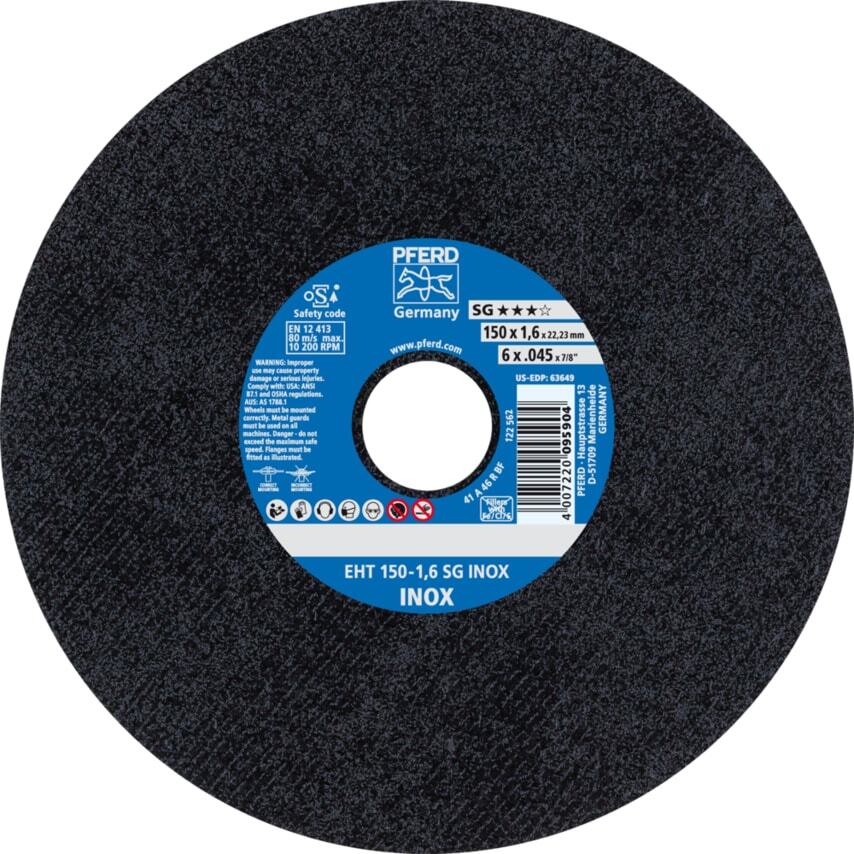 Pferd Cut-off Wheel EHT 150-1,6 SG Inox- You Get 25
