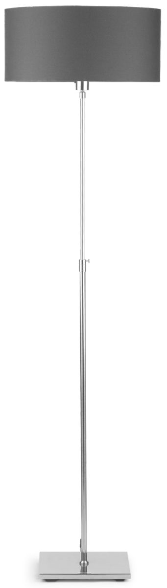 [IAR-BONN/F/4723/a] Stehlampe Eisen Bonn 152cm/Lampenschirm 47x23cm
