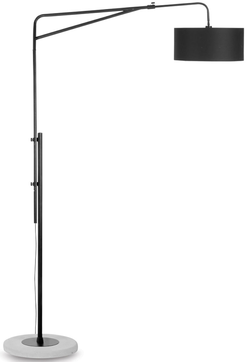 [IAR-BRIGHTON/F/B/4723/a] Stehlampe Eisen/Zement Brighton  Maté/Lampenschirm 47x23cm