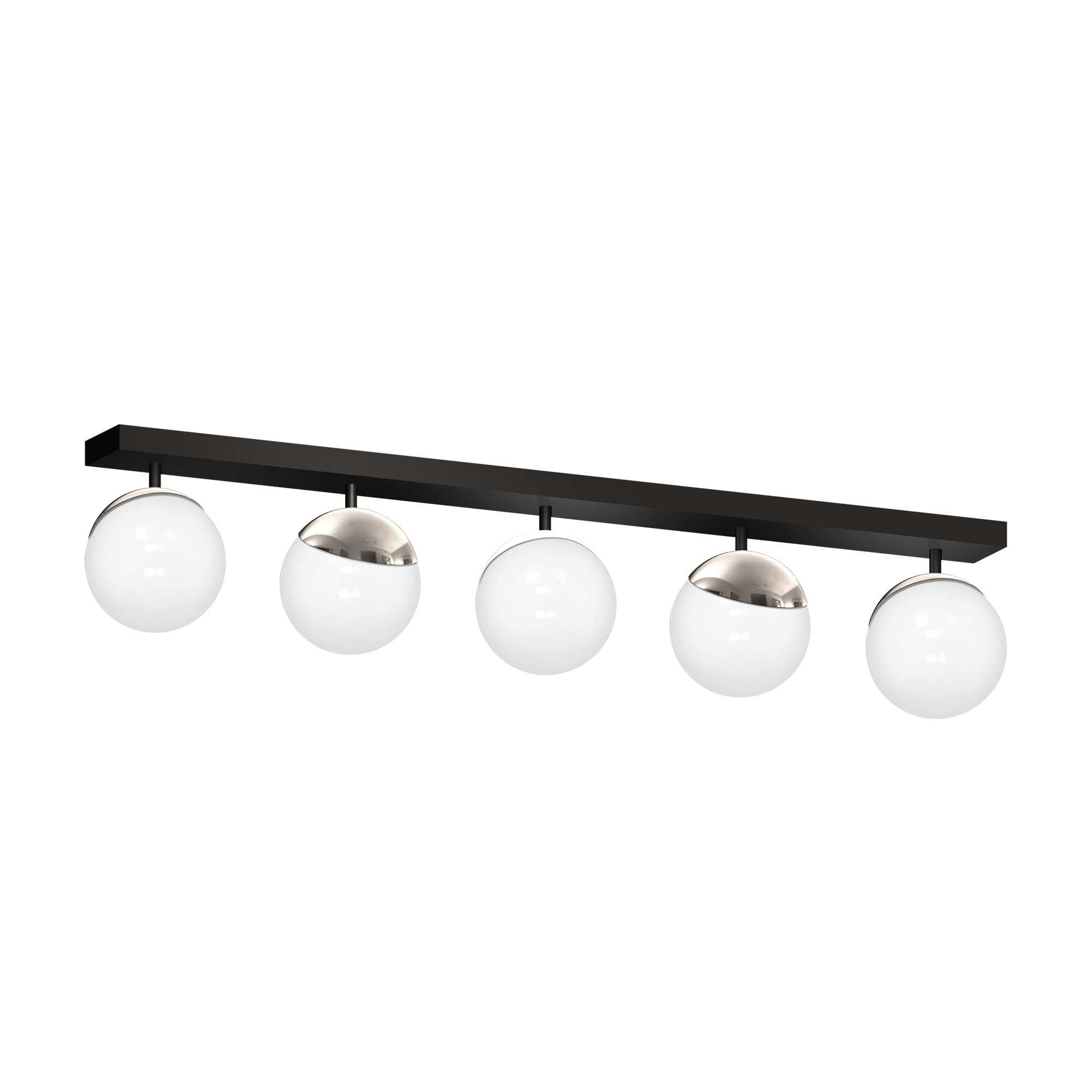 Deckenleuchte \'Sfera\'  5xE14  Metall + Glas Ohne Birne [MLP-8875]