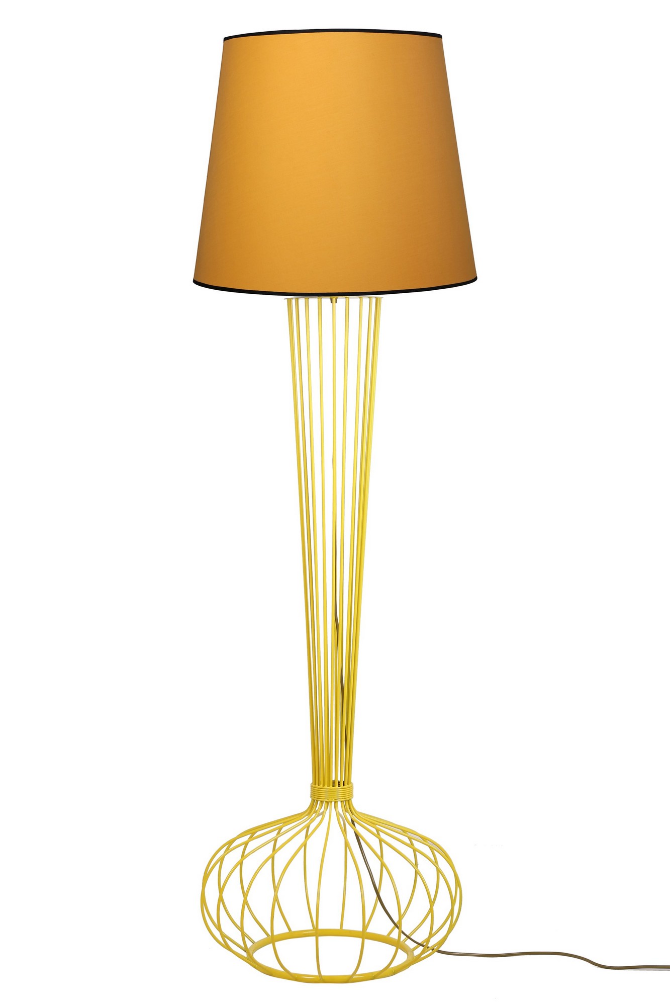 Stehlampe \'8306-4\'  Gelb/Mostaza 1xE27 Ohne Birne [OPV-534LUN2247]