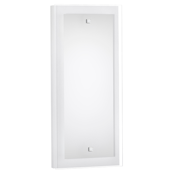 Wandleuchte \'Kyoto\' Weiß  2xE14 Ohne Birne [MIM-5588]