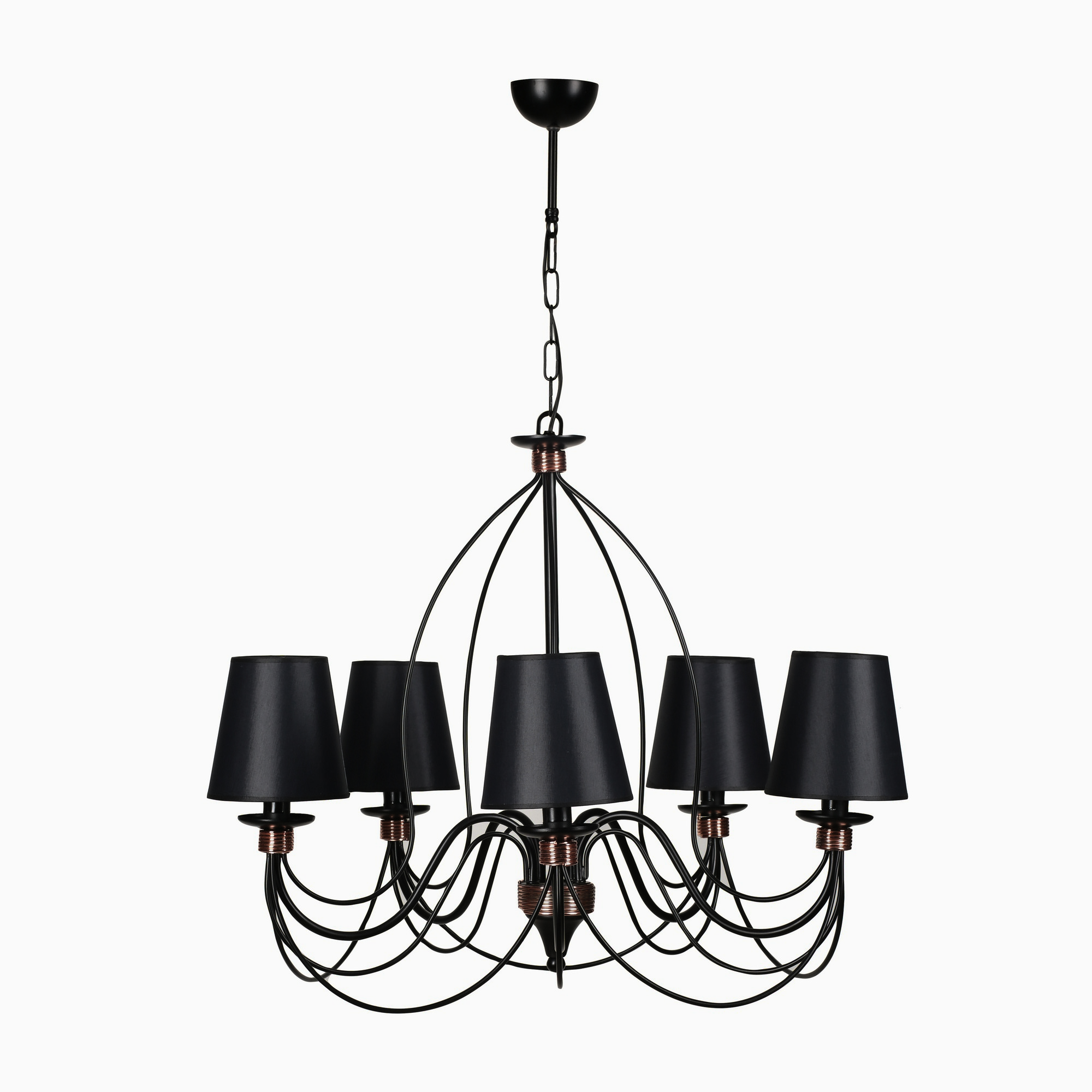 Pendelleuchte \'7751\' Metall Multicolor E14 Ohne Glühlampe [OPV-846STL1442]