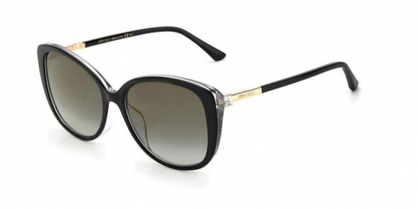 Jimmy Choo Grey Gradient Cat Eye Ladies Sunglasses ALY/F/S 0AE2/FQ 57