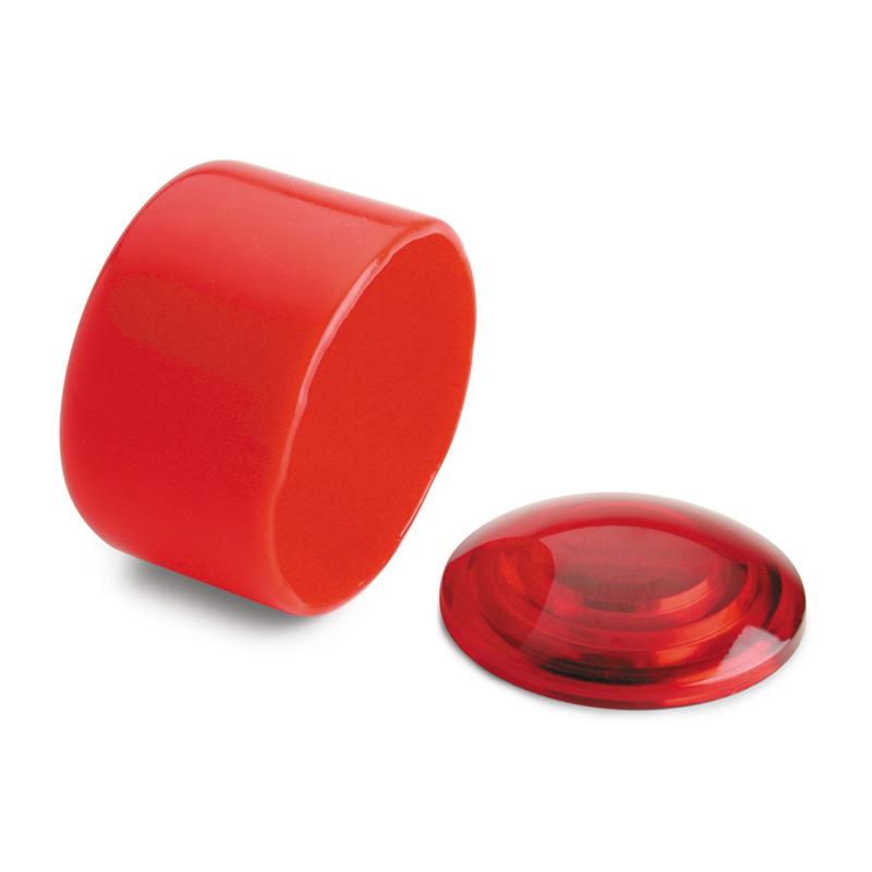 AutoMeter LENS/NIGHT COVER; RED; for PRO-LITE and SHIFT-LITE