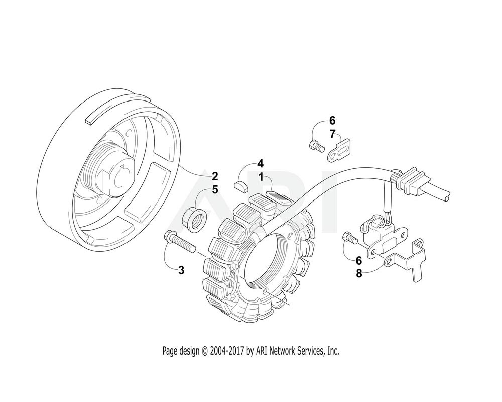 Arctic Cat OEM 3323-200 Stator Ignition