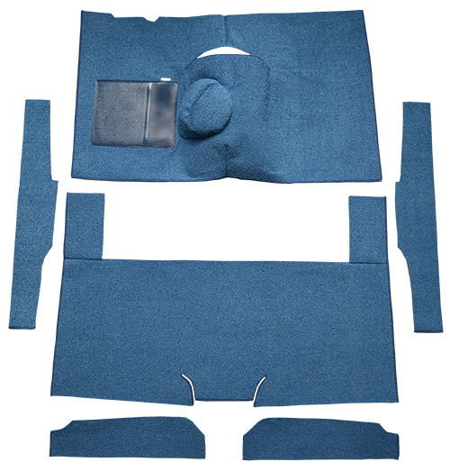 Auto Custom Carpets 3443-230-1249000000 Flooring/Complete/35 Charcoal Ford Ranchero 1960-1965