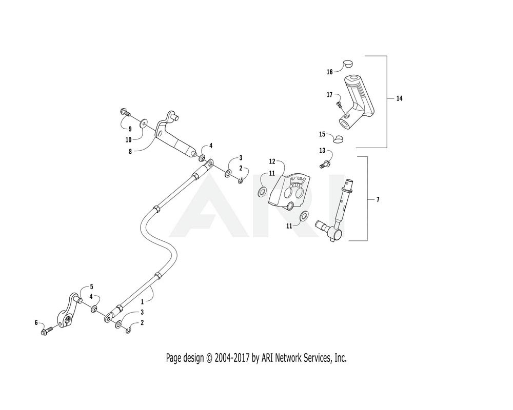 Arctic Cat OEM 3323-037 Bushing Shift
