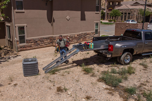 CargoGlide CG1800HD-9546 Slide Out Cargo Tray 1800 LB Capacity 65 Percent Extension for Most 8FT Service Bodies CargoGlide CG1800HD-9546
