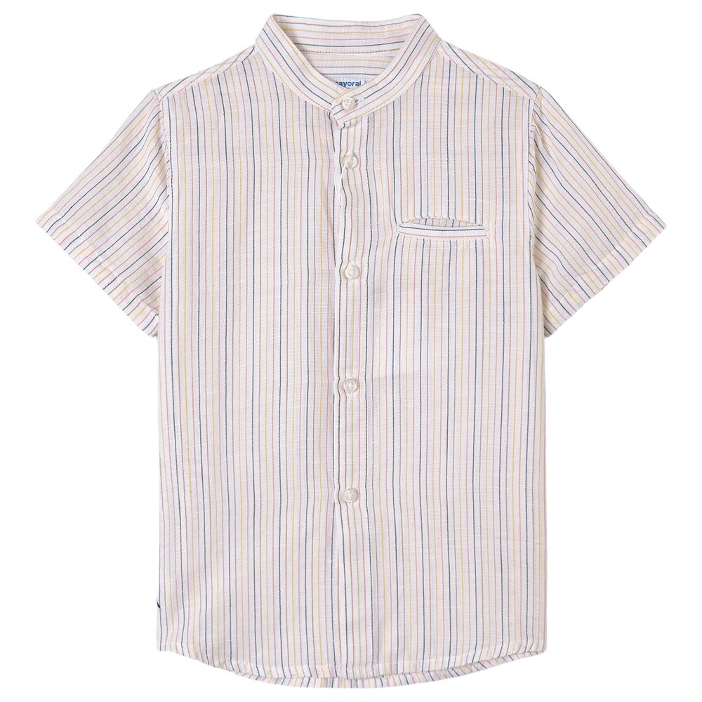 Mayoral Sale - Stripe Shirt Yellow - Boy - 4 Years - Yellow - Shirts