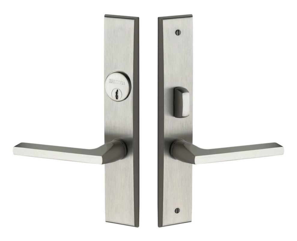 Baldwin 6974.FD Dummy Set Handleset Satin Nickel