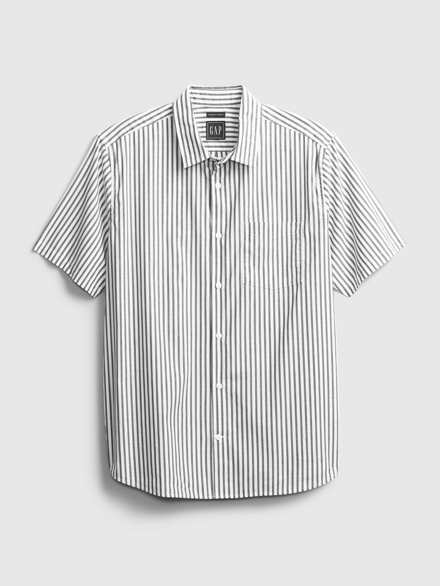 GAP Shirt Ss Pop Reg Collar - Men's thumbnail