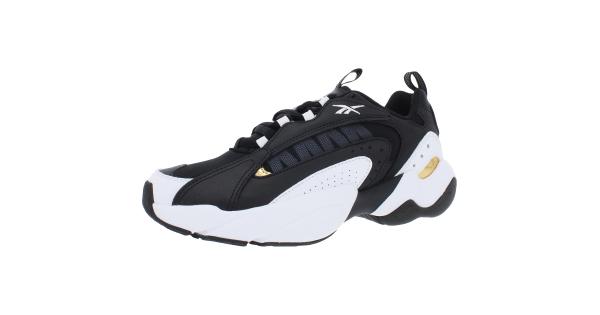 Reebok Mens Royal Pervader Running Shoes Faux Leather Sneakers - Black/White/None