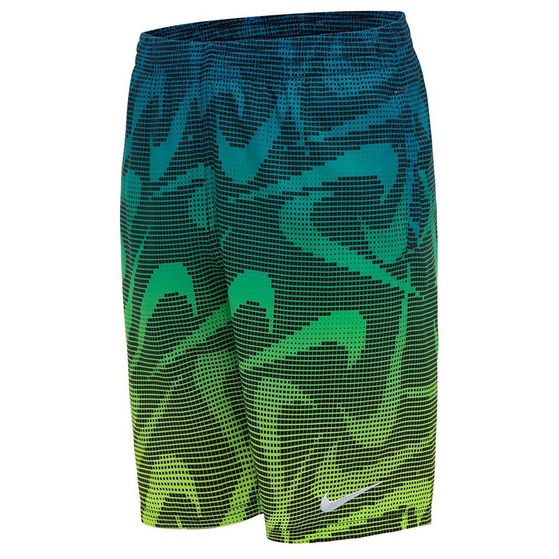 Nike Boys' Swim Pixel Swoosh Breaker Volley Shorts