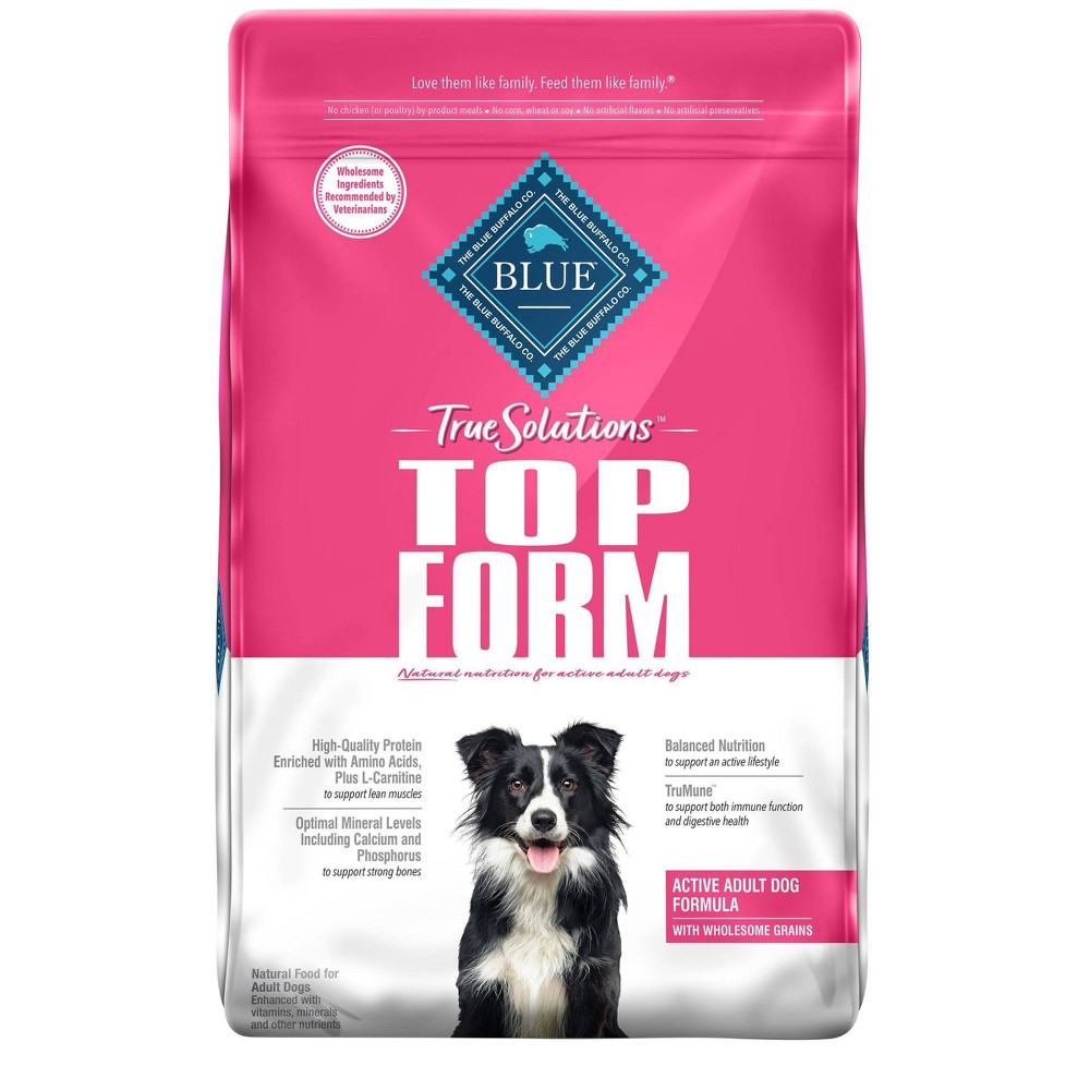 Blue Buffalo True Solutions Top Form Active Adult with Chicken Flavor Dry Dog Food - 11lbs