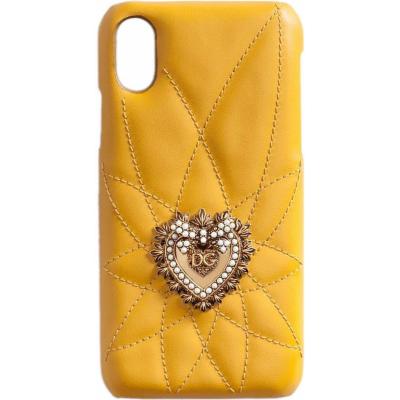 Devotion iPhone X Case - Yellow - Dolce & Gabbana Cases
