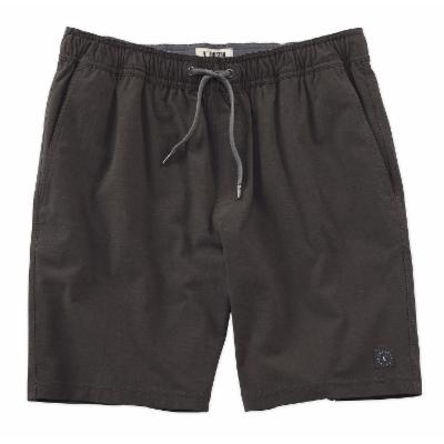 Link Soul Men S Black Saturday Unlined Medium Volley Shorts