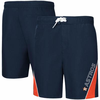 Houston Astros G-III Sports by Carl Banks Sunrise Volley Swim Trunks - Navy
