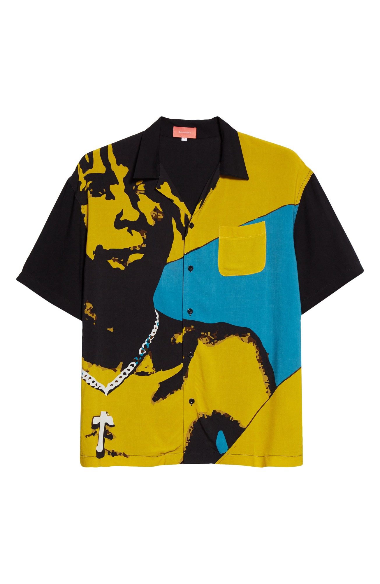 Men's Coral Studios X Legacy Adesuwa Bowling Shirt, Size Large - None (Nordstrom Exclusive)