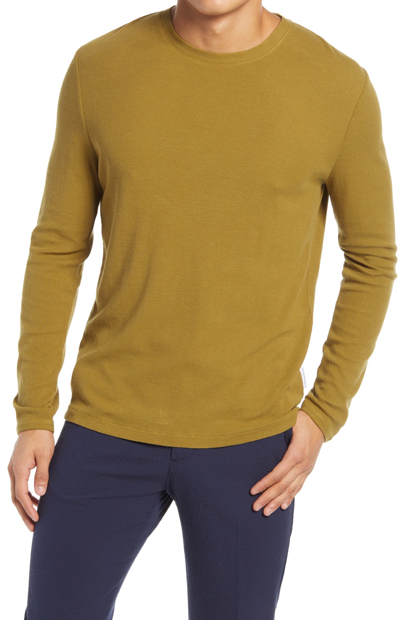 NN07 Clive 3323 Slim Fit Long Sleeve T-Shirt in Olive Green at Nordstrom, Size X-Large