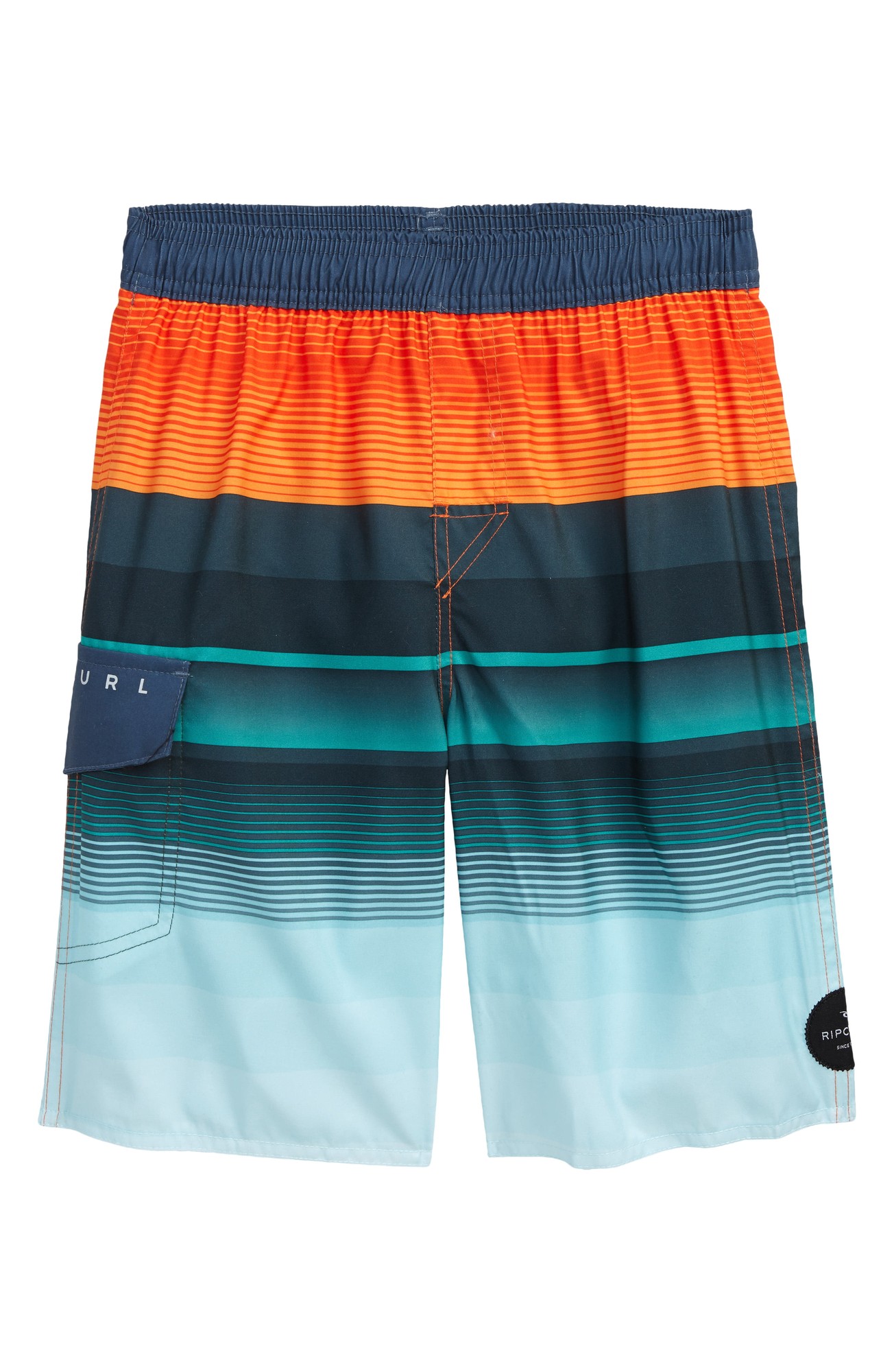 Boy's Rip Curl Kids' Setters Volley Shorts, Size S - Orange