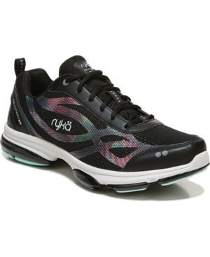 Ryka Devotion XT Women's Cross Training Shoes, Size: 7.5 Wide, Black