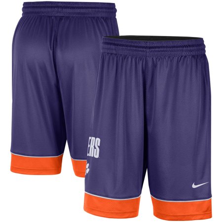 Nike Men's Clemson University Fast Break Shorts 10 in Purple, Small - NCAA Accessories at Academy Sports