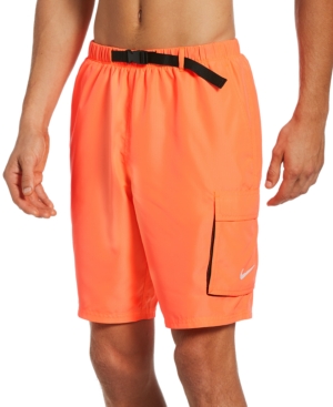 Nike Men's Swim Belted Packable Volley Shorts