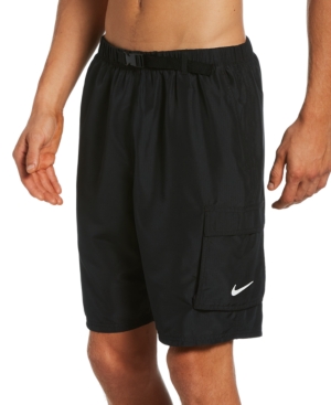 Nike ® Men's Voyage Cargo 9 Volley Swim Shorts, Black, 2Xl