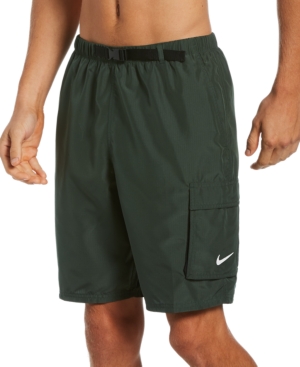 Nike Men's Swim Belted Packable Volley Shorts