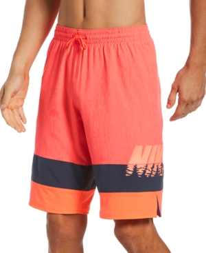 Nike Men's Swim Sunset Logo Vital Volley Shorts