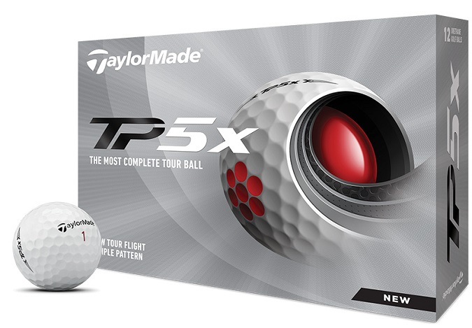 Photo 1 of TaylorMade TP5X Urethane Golf Balls 12 Pack White 