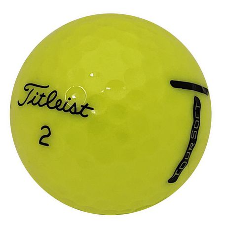 Mulligan - Titleist Tour Soft 2021 - Yellow - No Logo Yellow