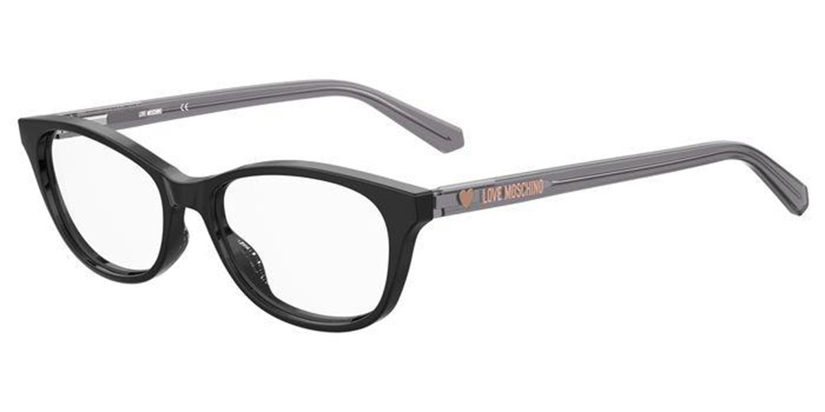 Moschino Love MOL544/TN Kids 807 Kids' Glasses Black Size 49 - Free Lenses - Blue Light Block Available