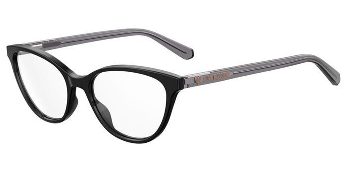Moschino Love MOL545/TN Kids 807 Kids' Glasses Black Size 49 - Free Lenses - HSA/FSA Insurance - Blue Light Block Available