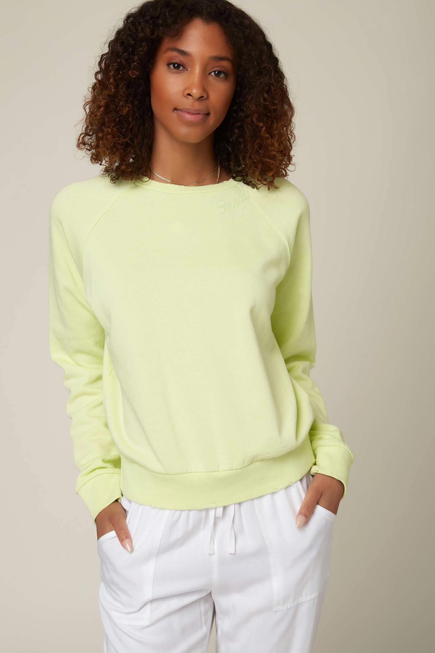 O'Neill Women's Sweatshirts and Hoodies MNT - Mint Seaspray Sweatshirt - Juniors