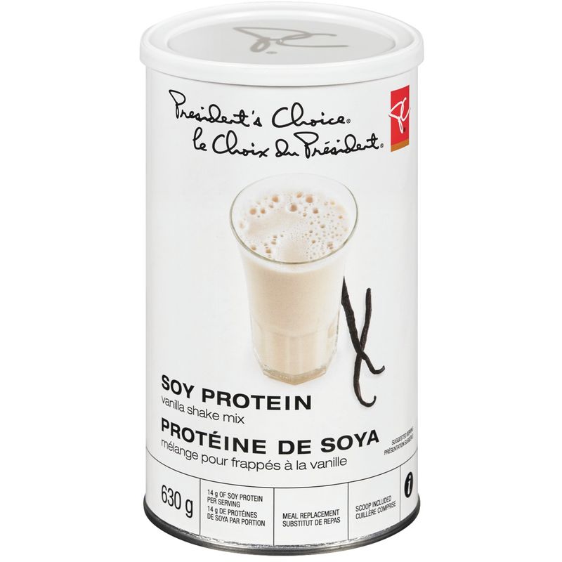 President's Choice Soy Protein Vanilla Shake Mix