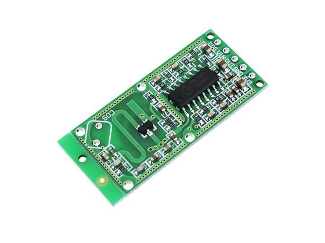 10Pcs RCWL-0516 RCWL 0516 Microwave Radar Sensor Human Sensor Body Sensor Module Induction Switch Module Output 3.3V